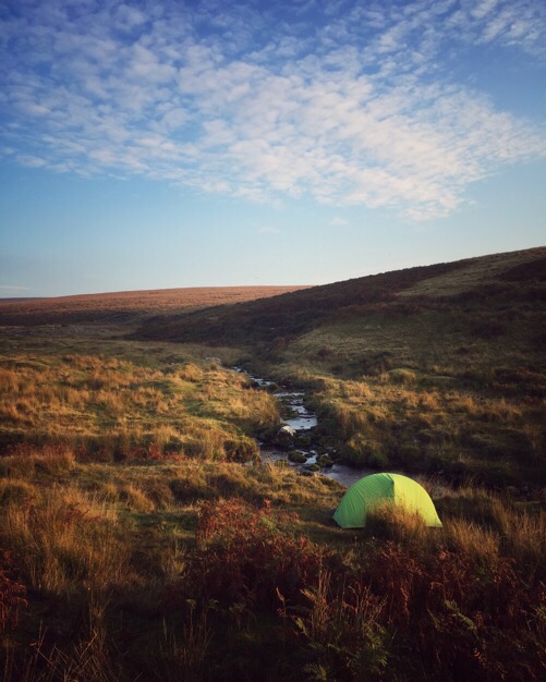 Wild Camping on the River Plyn, Dartmoor