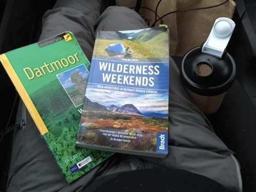 Dartmoor walking and wild camping books