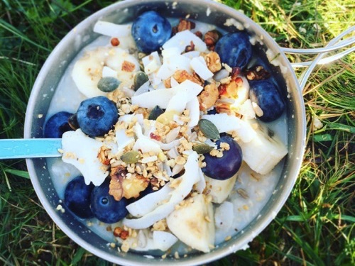 Wild camping granola 