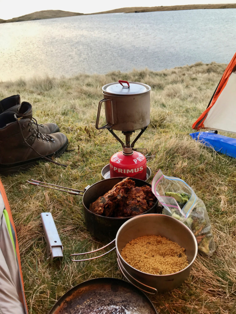 Outdoor Cooking on a Camping Trip