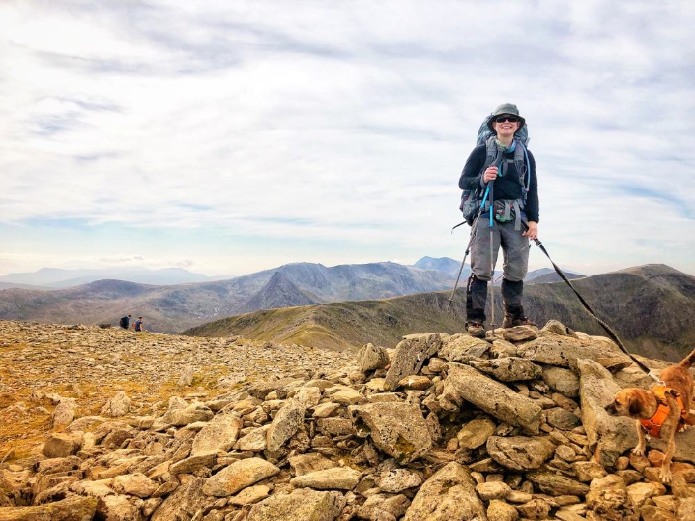 Carnedd Llewelyn summit 