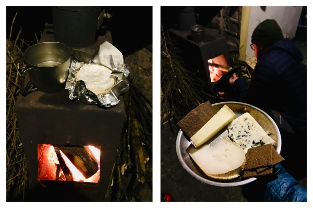 Cheese dreams, bothy style