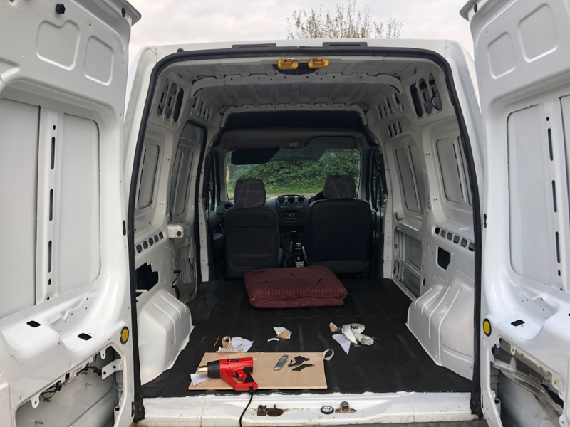 Ford connect hot sale van conversion