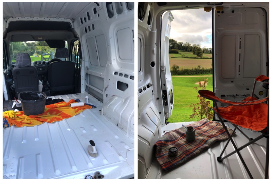 Ford Transit Connect Camper Conversion Eat Sleep Wild