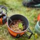 Miso Soba Noodles with Ginger Panko Breadcrumbs - Backpacking Recipe