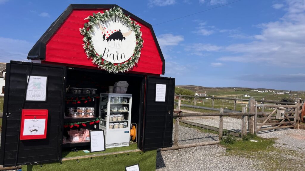 Bo's Bakery Barn Honesty Box at Clachtoll