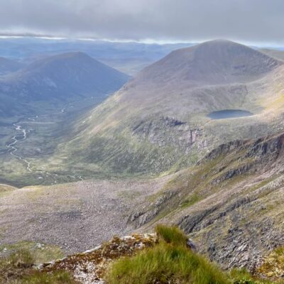 Moin Mor Munros via Glen Feshie Wild Camping
