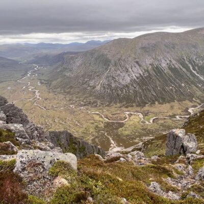 Moin Mor Munros via Glen Feshie Wild Camping