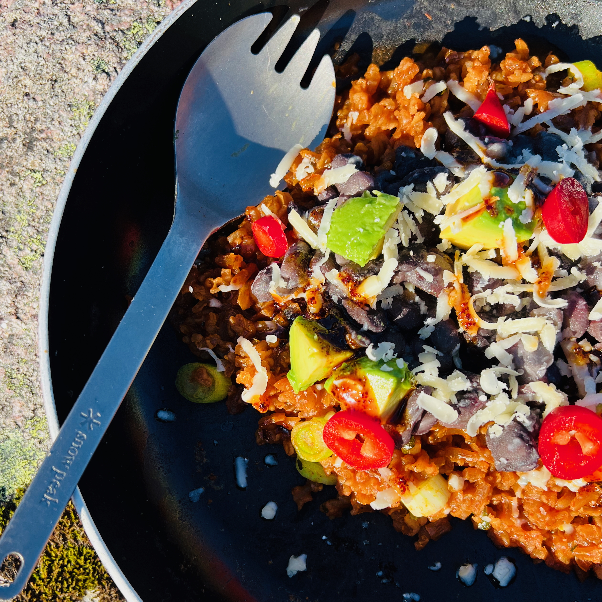 Dehydrated Mexican Rice and Beans
