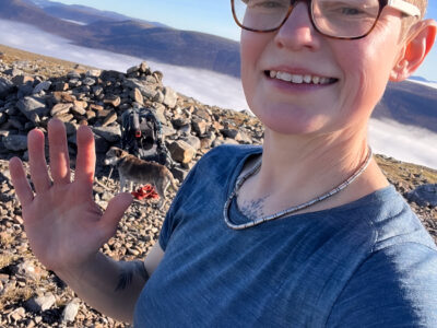 Beinn Bheoil summit selfie.