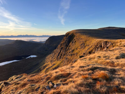 Ben Alder in the distance.