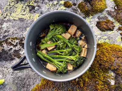 Added tenderstem broccoli to the pot for extra oomph.