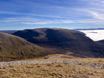 Heading downhill towards Bealach Dubh.