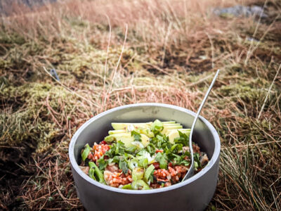 Jambalaya for camp dinner – delicious!