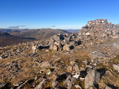 Carn Dearg summit.