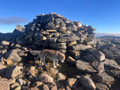 Carn Dearg summit.