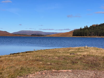 Good camping potential on Loch Pattack