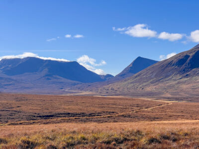 You can just make out Culra lodge in the middle of the photo