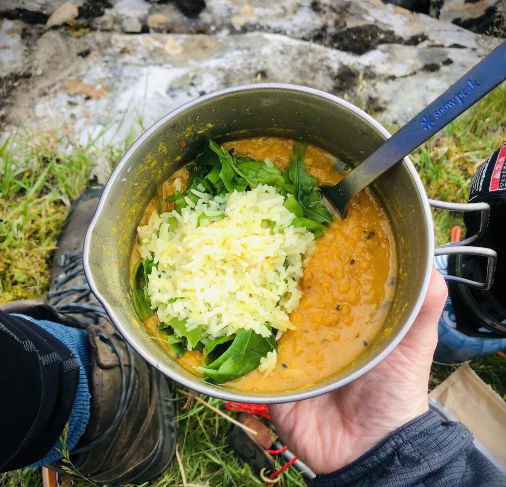dehydrated red lentil dal