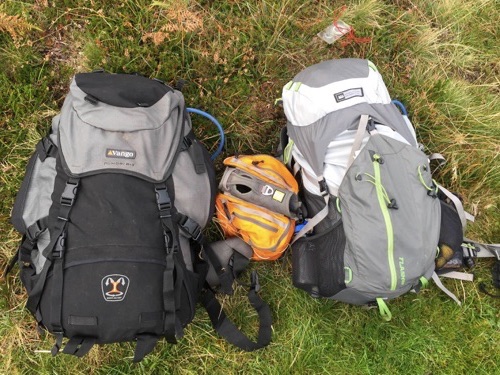 Backpacks for wild camping